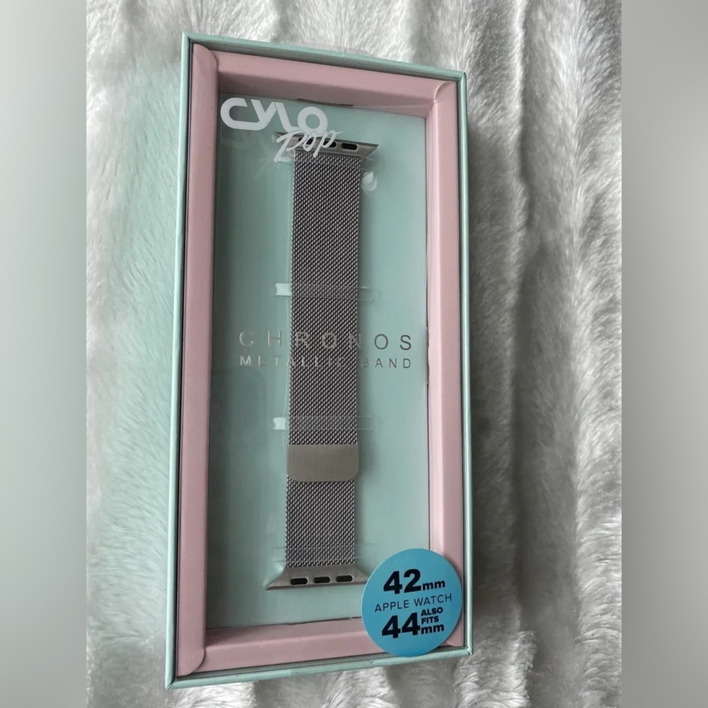 Cylo Pop Chronos Metallic Band For Apple Watch 42/44mm